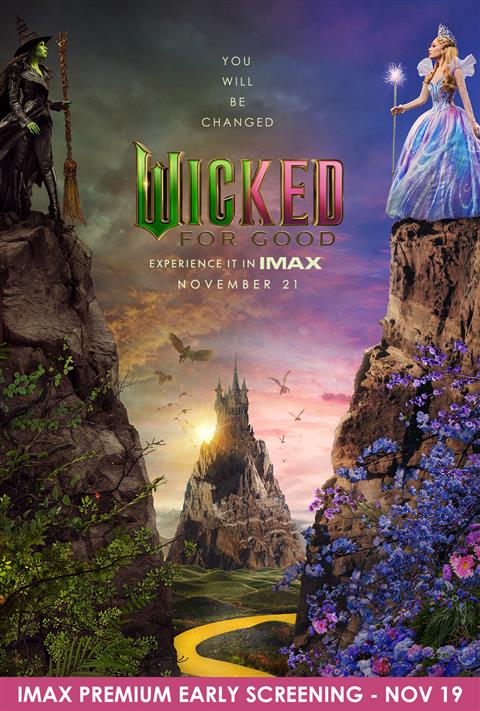 Wicked: For Good - IMAX Premium Early Screening poster