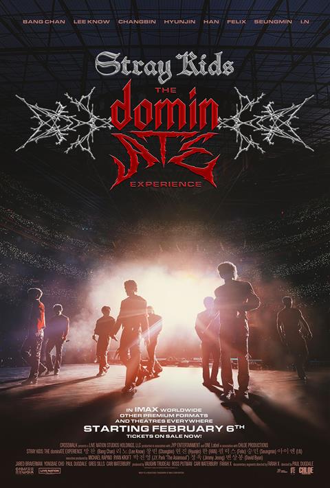 Stray Kids: The dominATE Experience IMAX poster