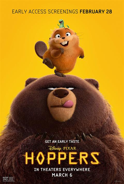 Hoppers Early Access Screening poster