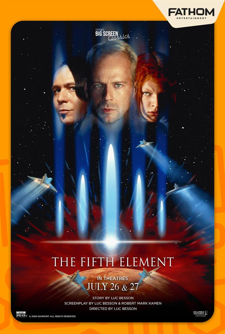 The Fifth Element (2026 Re-release) Movie Poster