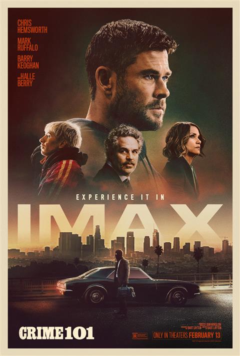 Crime 101 IMAX poster