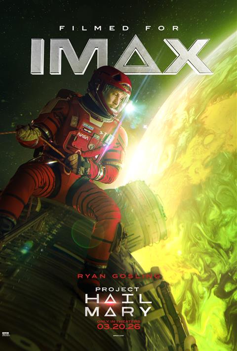 Project Hail Mary IMAX poster