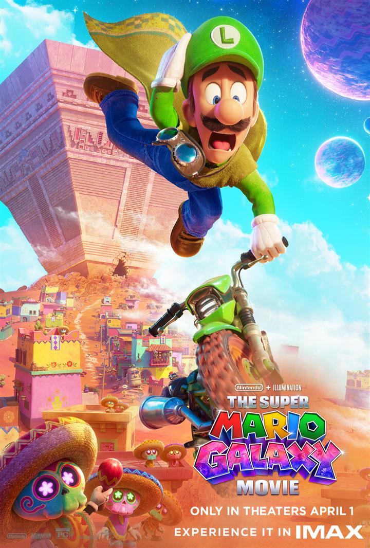 The Super Mario Galaxy Movie IMAX Movie Poster