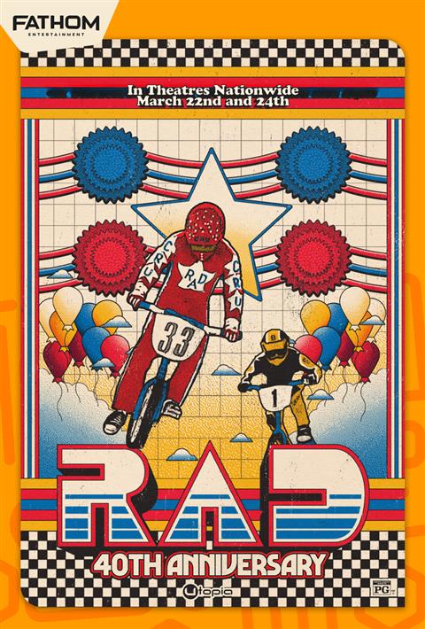 Rad 40th Anniversary poster