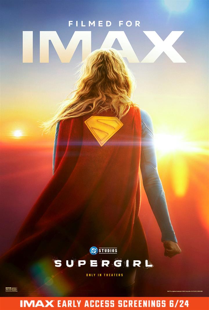 Supergirl: Fan First Screening IMAX Movie Poster