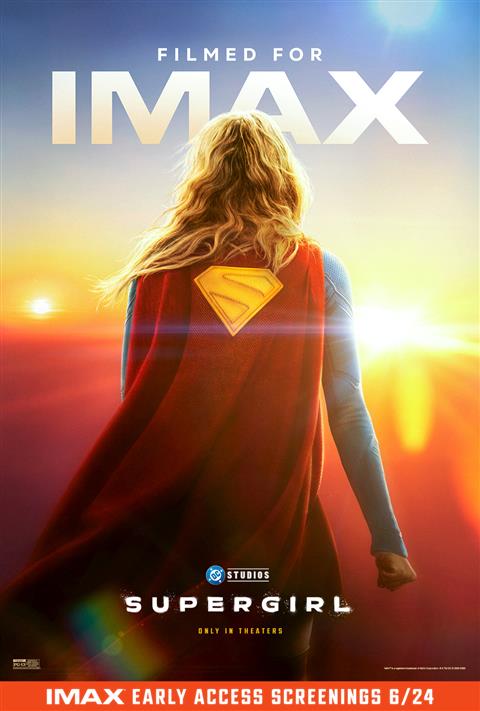 Supergirl: Fan First Screening IMAX poster