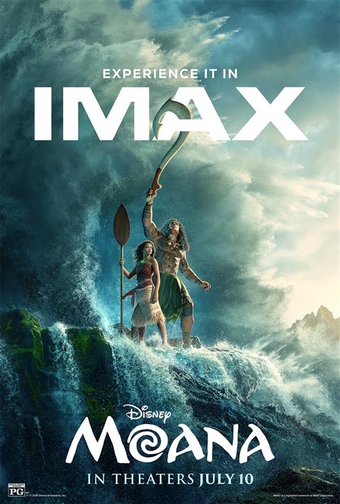 Moana IMAX poster