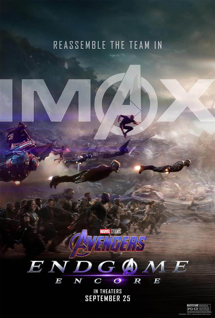 Avengers: Endgame - Encore IMAX Movie Poster