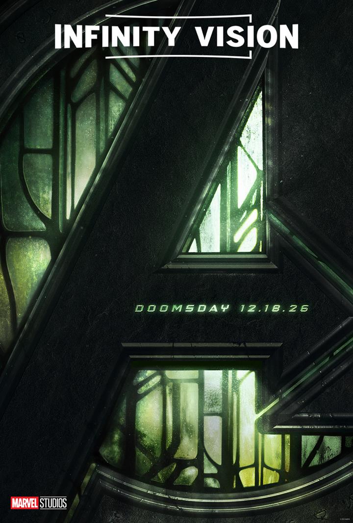 Avengers: Doomsday Infinity Vision Movie Poster