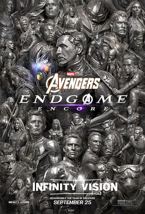 Avengers: Endgame - Encore Infinity Vision poster