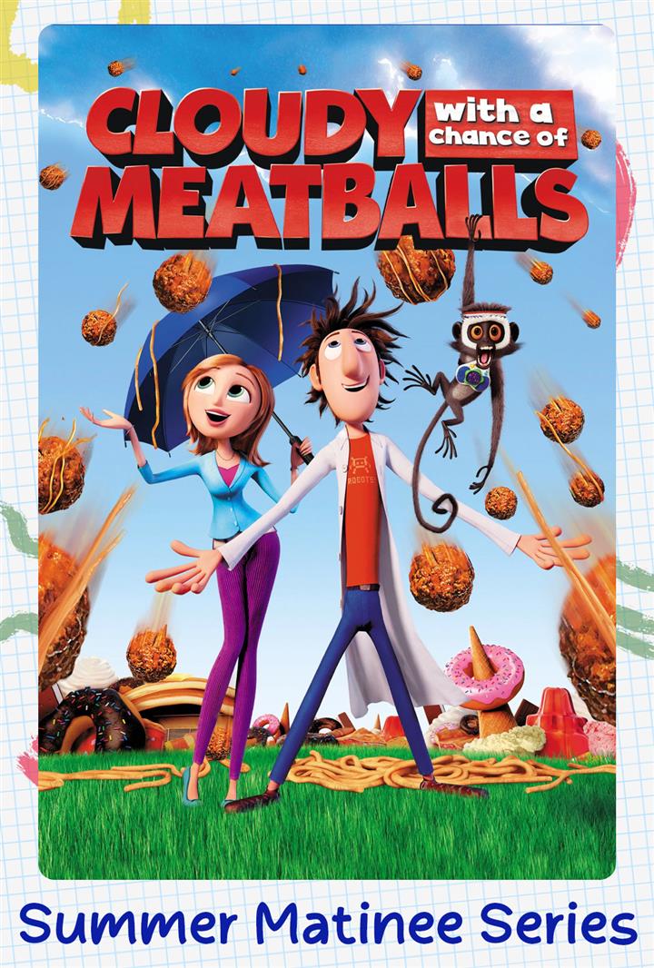 Cloudy with a Chance of Meatballs Movie Poster