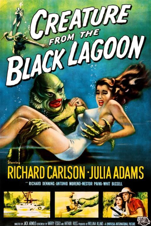 Creature from the Black Lagoon 3D poster