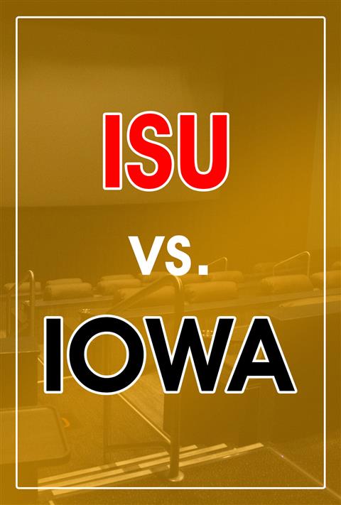 ISU v Iowa Football poster