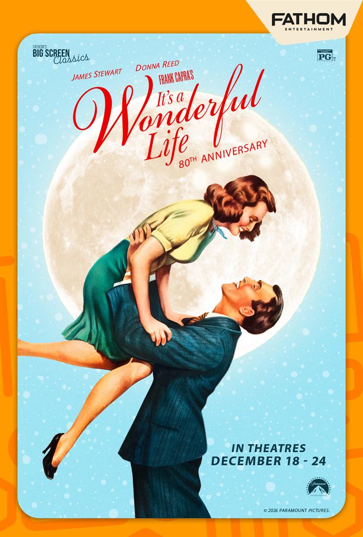 It's a Wonderful Life (80th Anniversary) Movie Poster