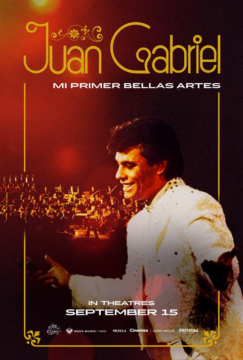 Juan Gabriel: Mi Primer Bellas Artes poster