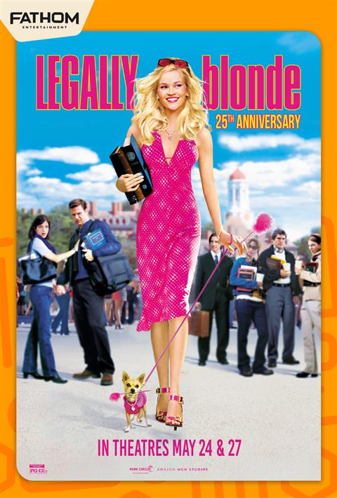 Legally Blonde (25th Anniversary) poster