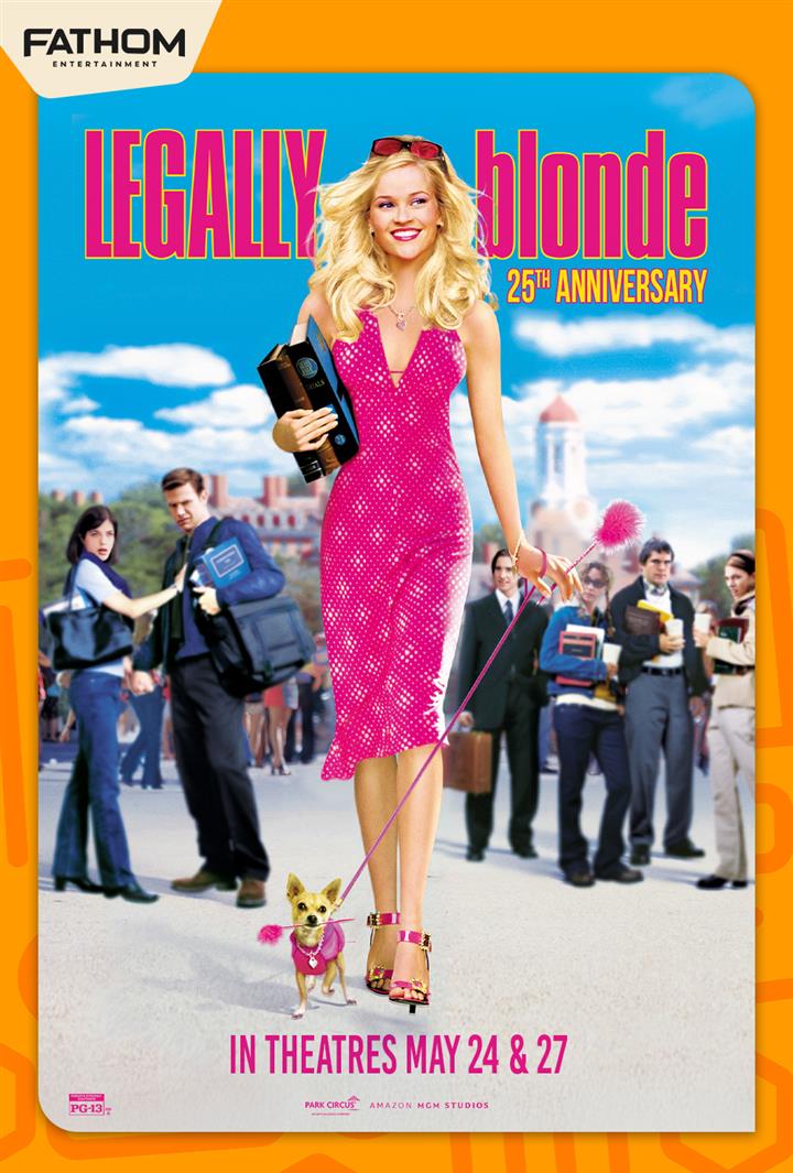 Legally Blonde (25th Anniversary) Movie Poster