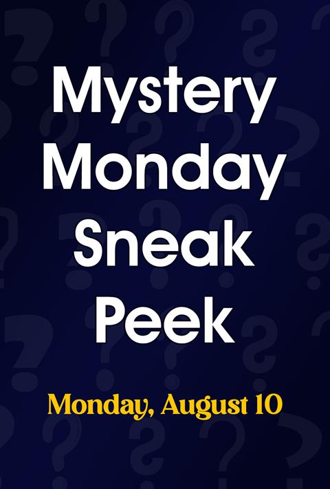 Mystery Monday Sneak Peek (8/10) poster