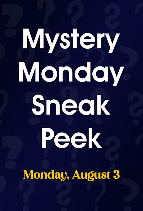 Mystery Monday Sneak Peek (8/3) poster