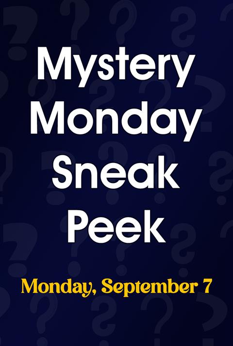 Mystery Monday Sneak Peek (9/7) poster