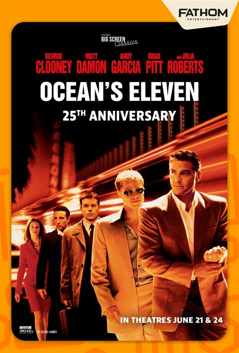 Ocean's Eleven (25th Anniversary) poster