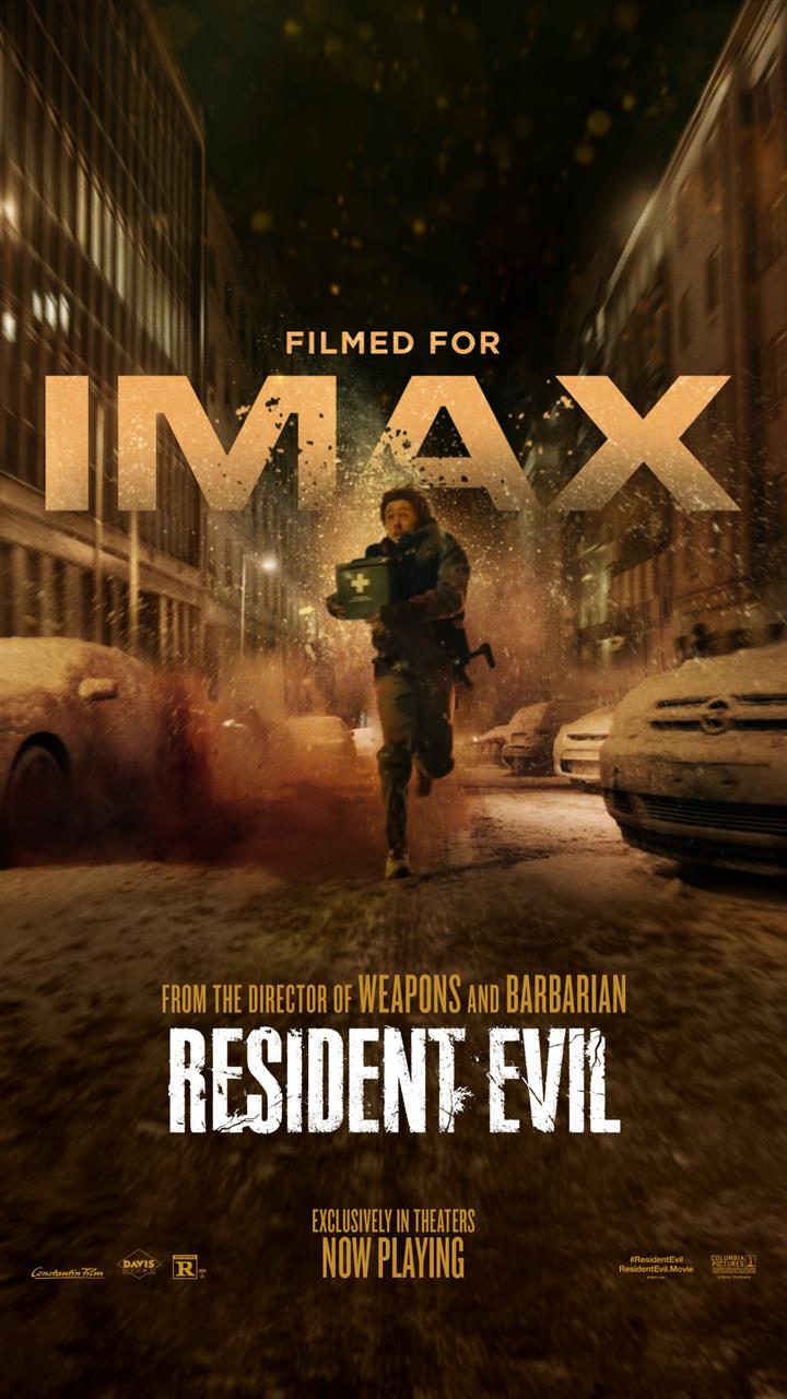 Resident Evil IMAX Movie Poster
