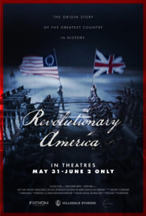 Revolutionary America poster