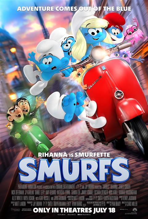 Smurfs poster