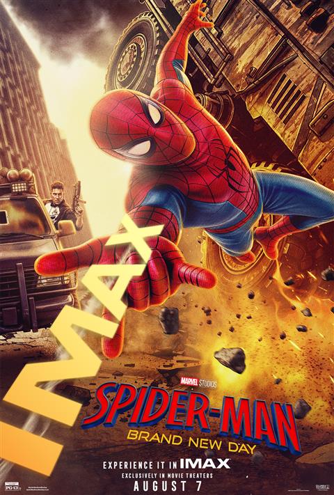 Spider-Man: Brand New Day IMAX poster