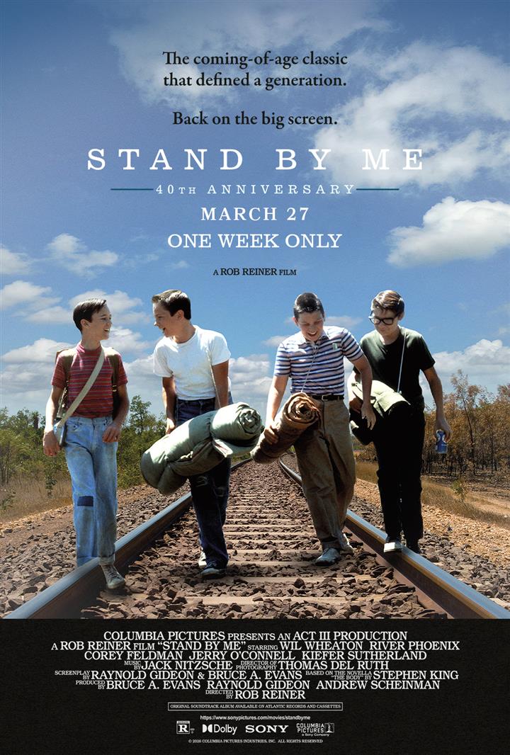 Stand By Me (40th Anniversary) Movie Poster