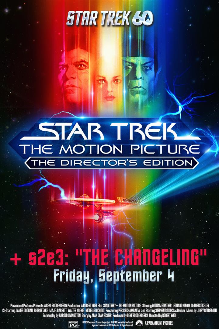 Star Trek: Motion Picture Director's Cut + S2 Ep3 Movie Poster