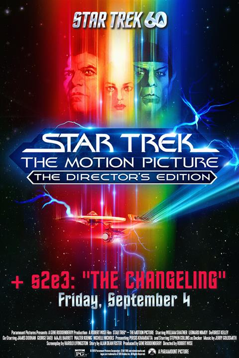 Star Trek: Motion Picture Director's Cut + S2 Ep3 poster