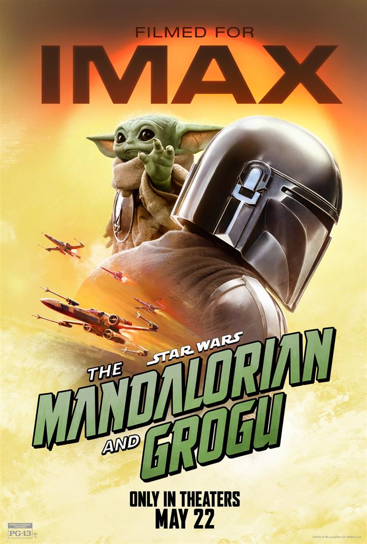 Star Wars: The Mandalorian and Grogu IMAX Movie Poster