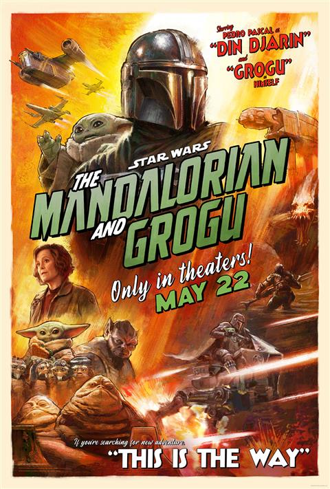 Star Wars: The Mandalorian and Grogu poster