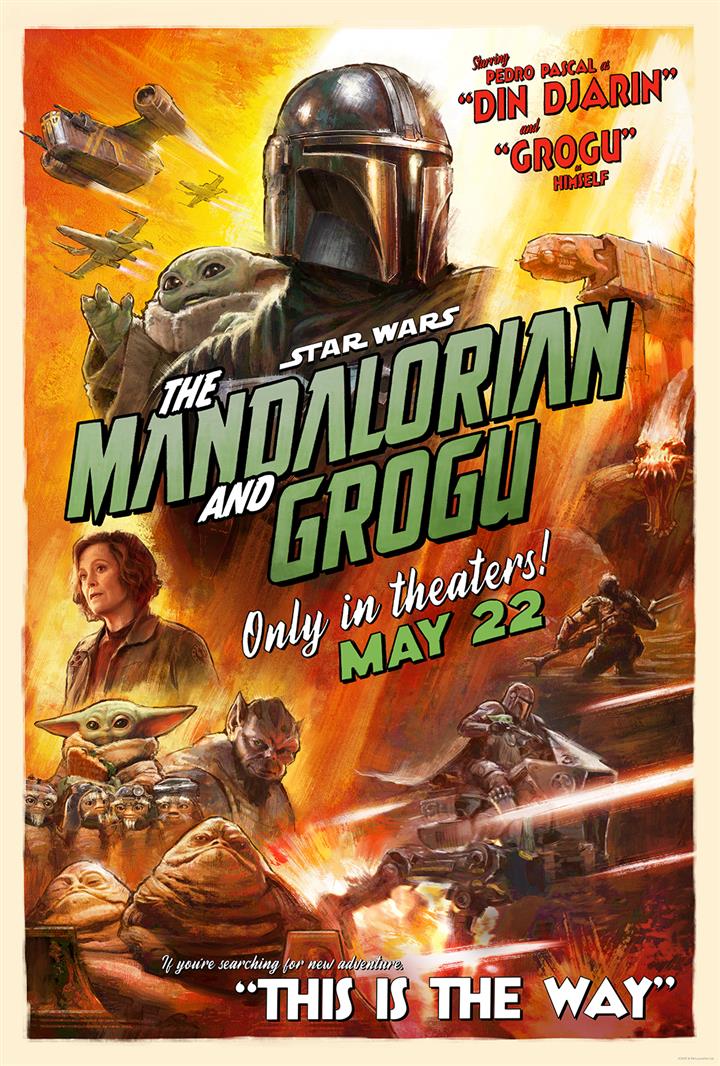 Star Wars: The Mandalorian and Grogu Movie Poster