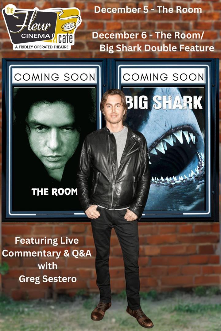 The Room & Big Shark Double Feature Movie Poster