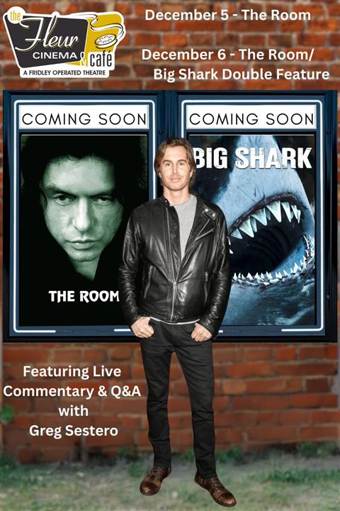 The Room & Big Shark Double Feature poster