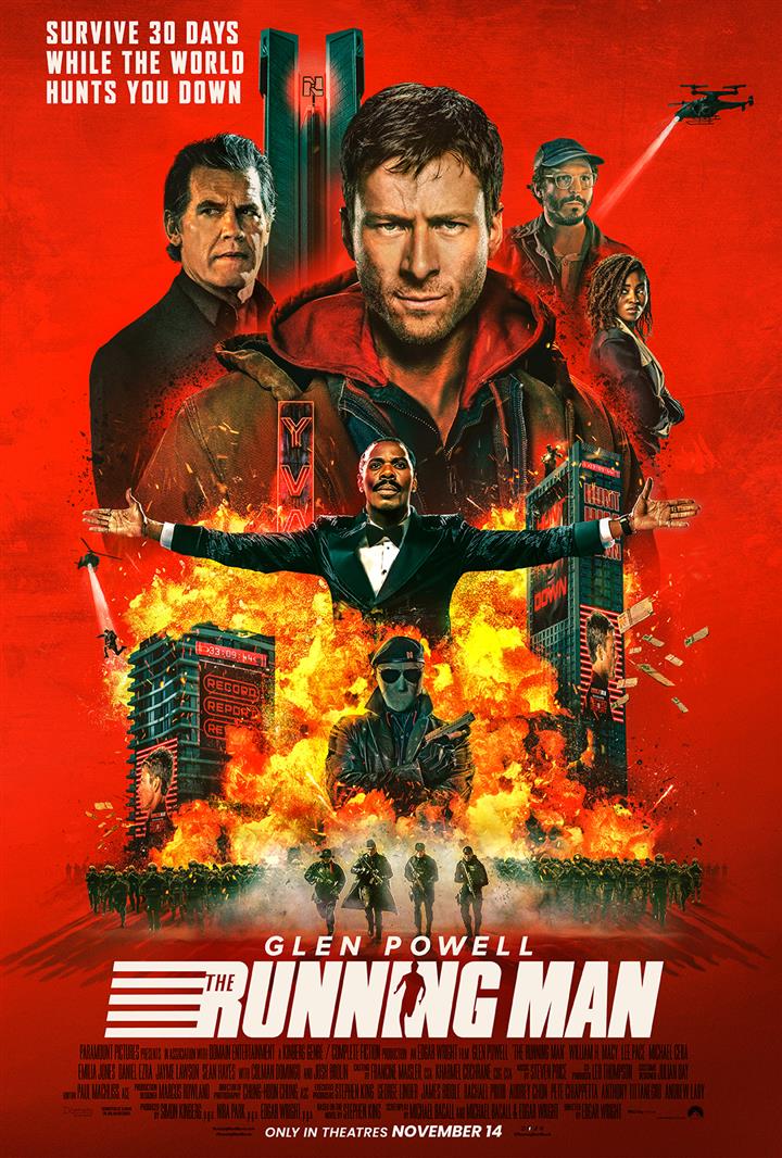 The Running Man Movie Poster