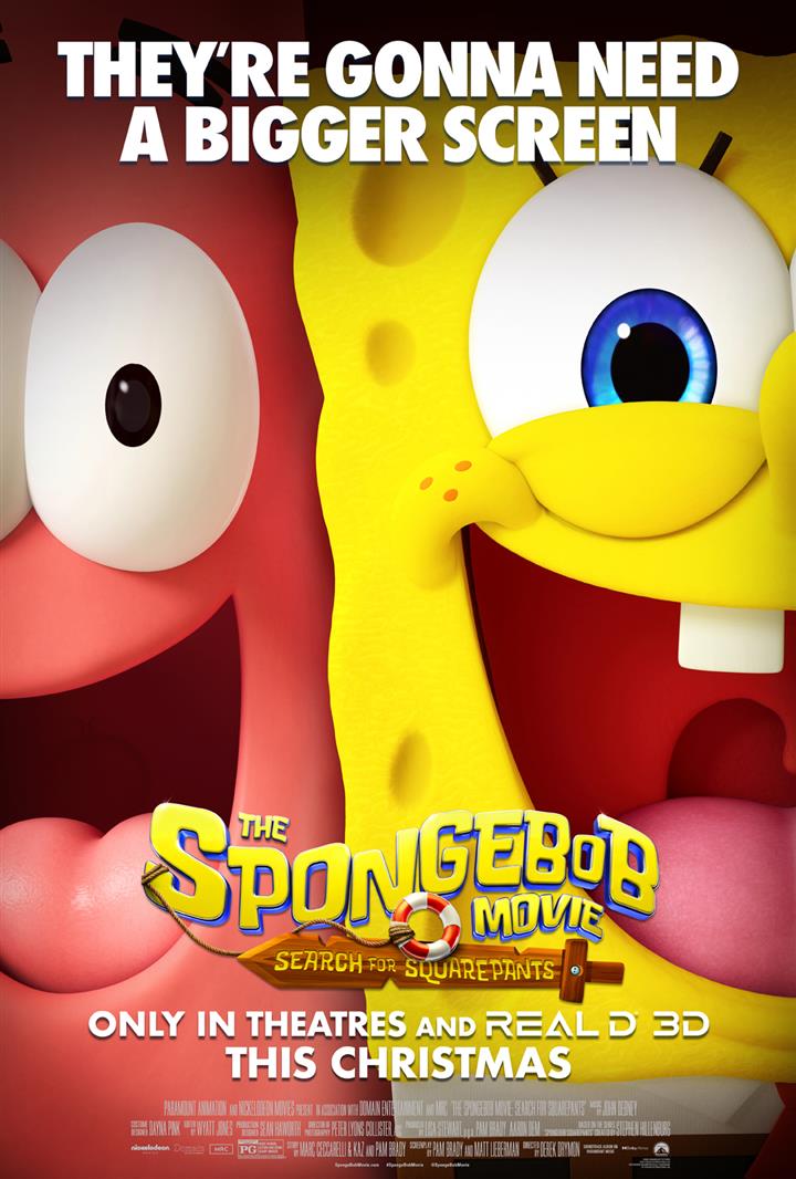 The SpongeBob Movie: Search for SquarePants Movie Poster