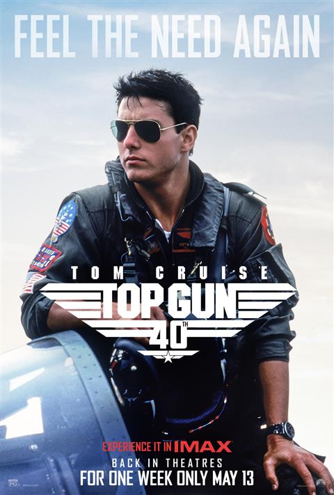 Top Gun IMAX (40th Anniversary Re-release) poster