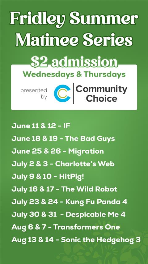 $2 Shows WAU MAR PLE image