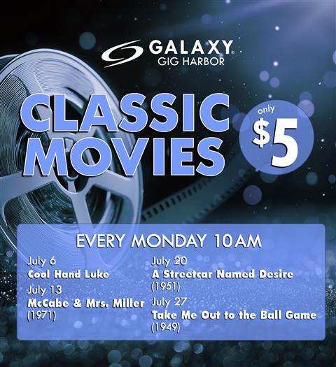 CLASS MOVIES - JULY - GIG image