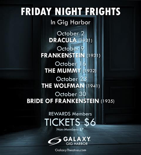 Friday Night Frights - GIG - OCT image