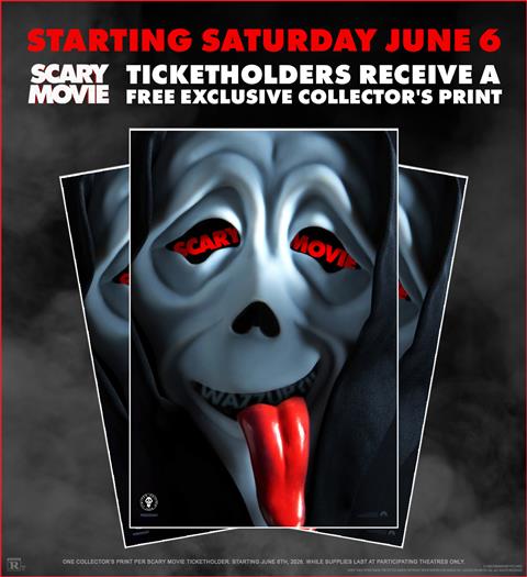 SCARY MOVIE - collectors prints image