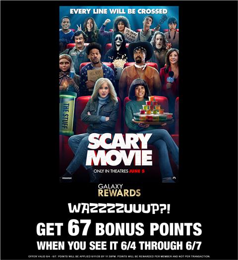 SCARY MOVIE - points offer image