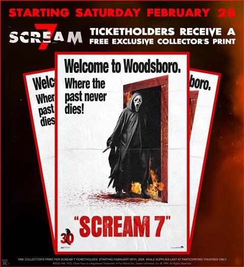 SCREAM 7 - collectors print image