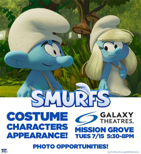 SMURFS COSTUME TOS image