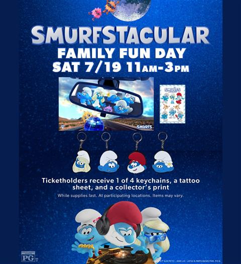 SMURFS FAMILY DAY - BLVD, RB image
