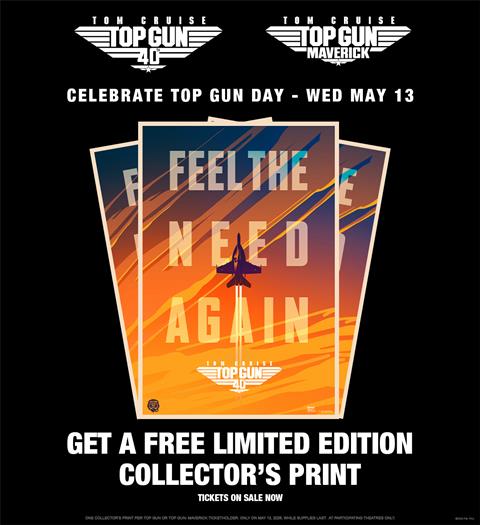 TOP GUN DAY- collector's print image