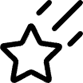 shooting star illustration